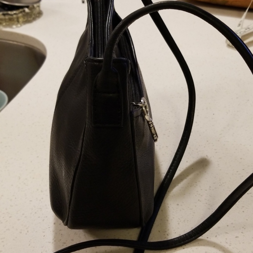 Small Fossil leather crossbody bag - Picture 3 of 8